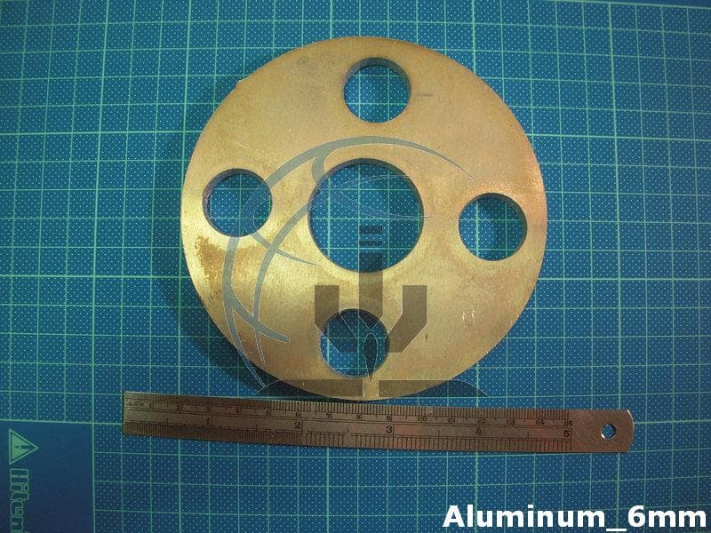 Aluminum Cutting Sample (Gas C)