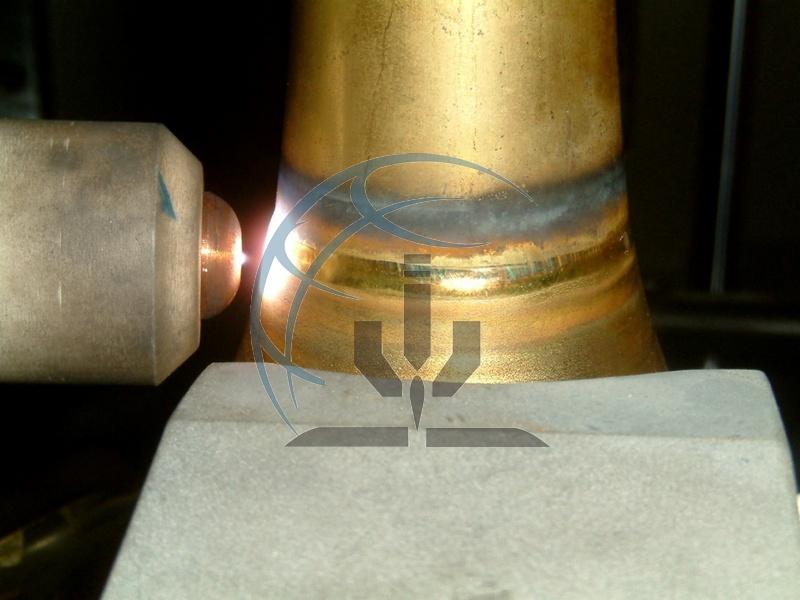 Brass Plasma Welding Sample